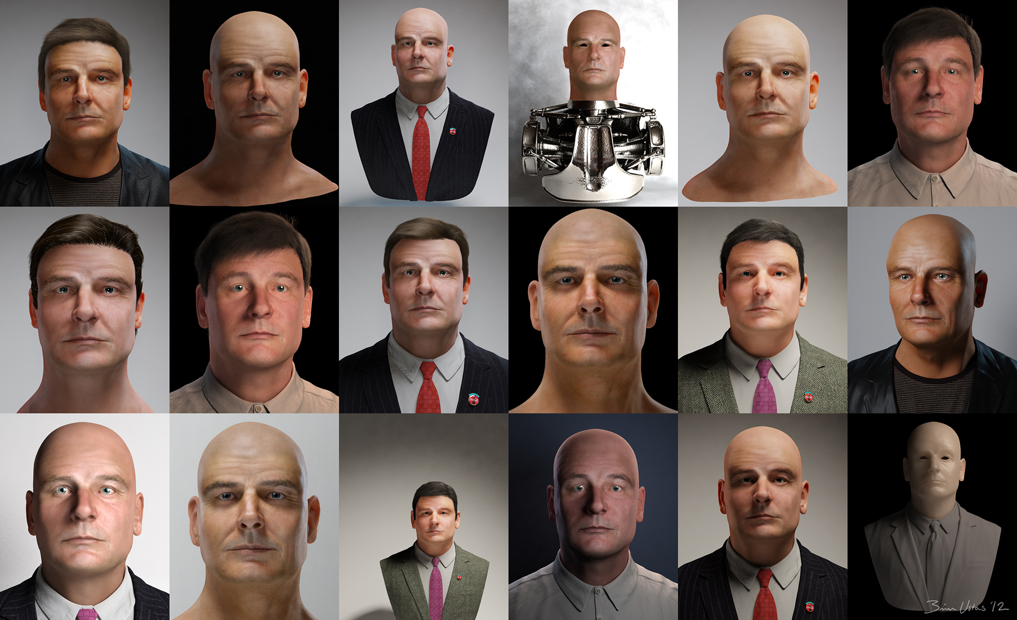 work-in-progress collage